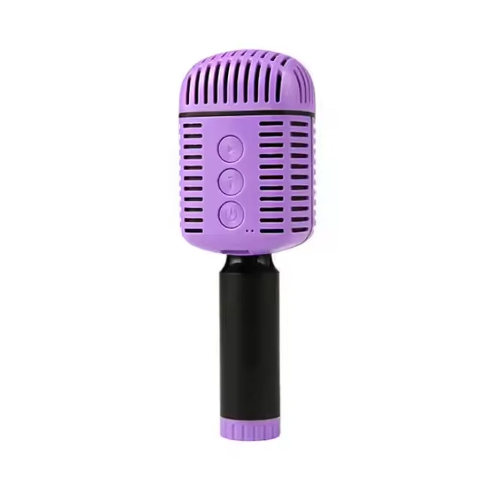 უსადენო კარაოკე მიკროფონი KARAOKE HI-FI MIC SPEAKER MC873 PURPLE