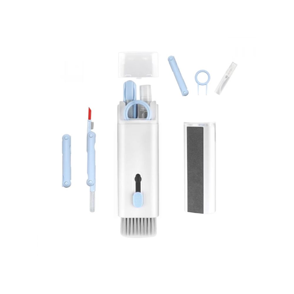 საწმენდი ფუნჯის ნაკრები LINKAGE 7IN1 CLEANER BRUSH KIT LFC36 BLUE