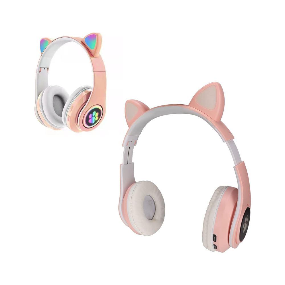ბლუთუზ ყურსასმენი Wireless Headset CXT-B39M Pink - gray