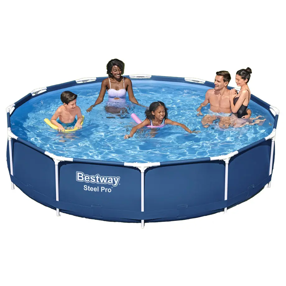 მრგვალი კარკასული აუზი Bestway 3.66მ x 76სმ