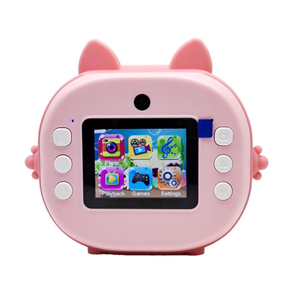 საბავშვო კამერა Instant Print Camera AX3290 Pink