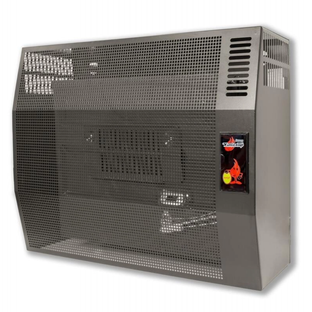 გაზის გამათბობელი 40-50 მ² - CONVECTOR - AKOG-4-SP Black