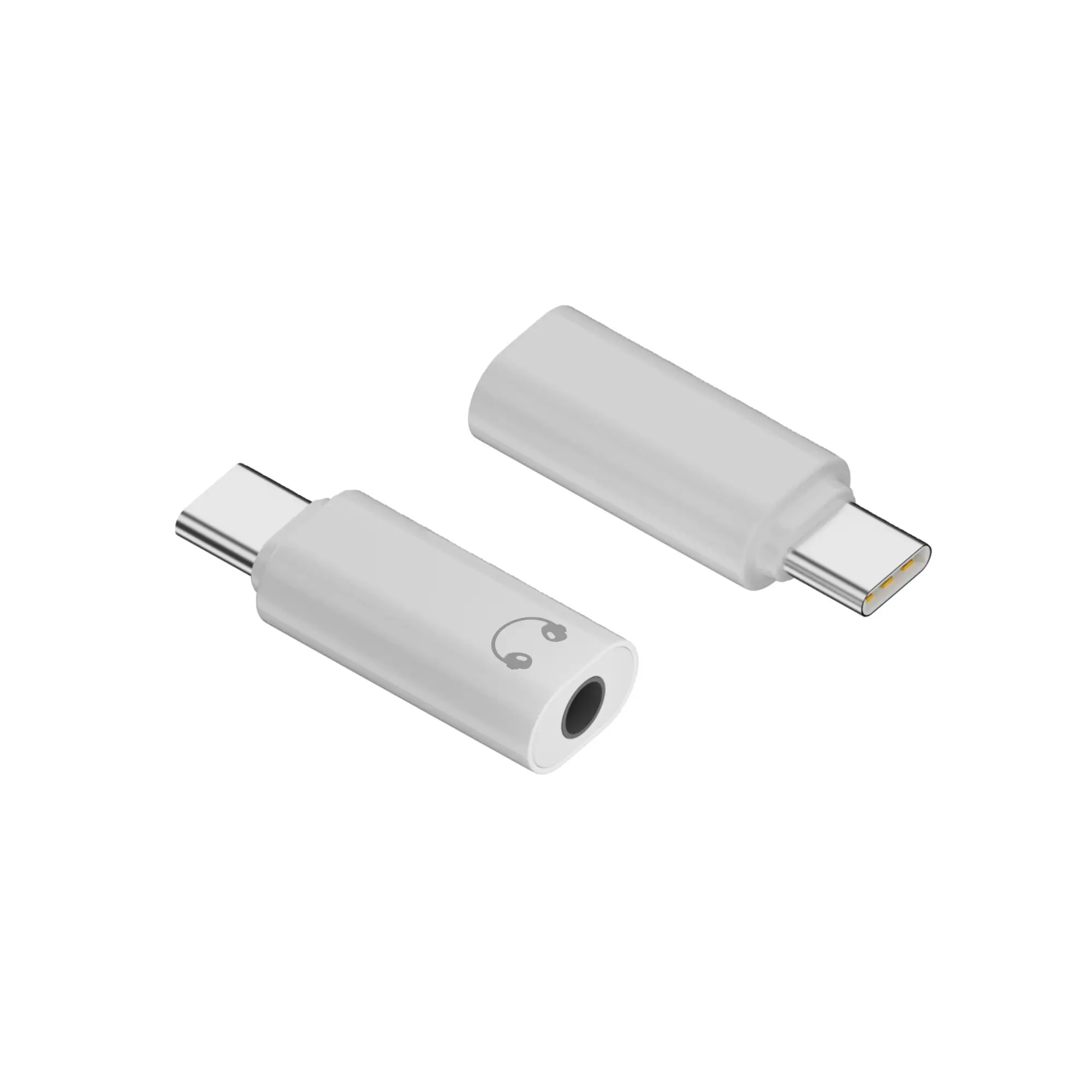 USB-C 3.5 მმ აუდიო გადამყვანი ყურსასმენებისთვის