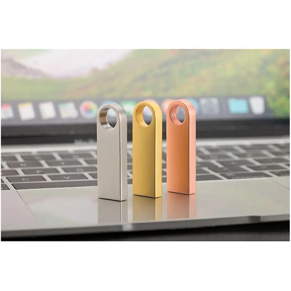 64GB მეტალის USB ფლეშ მეხსიერება - silver