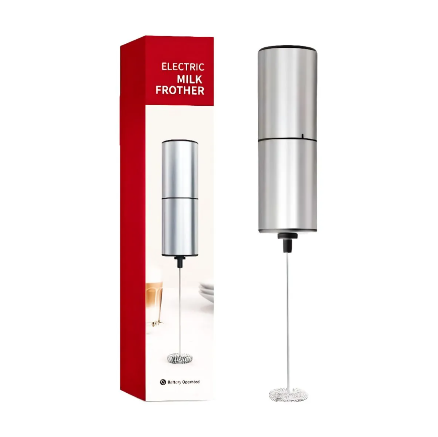 პორტატული ყავის აპარატი Electric Milk Frother - gray