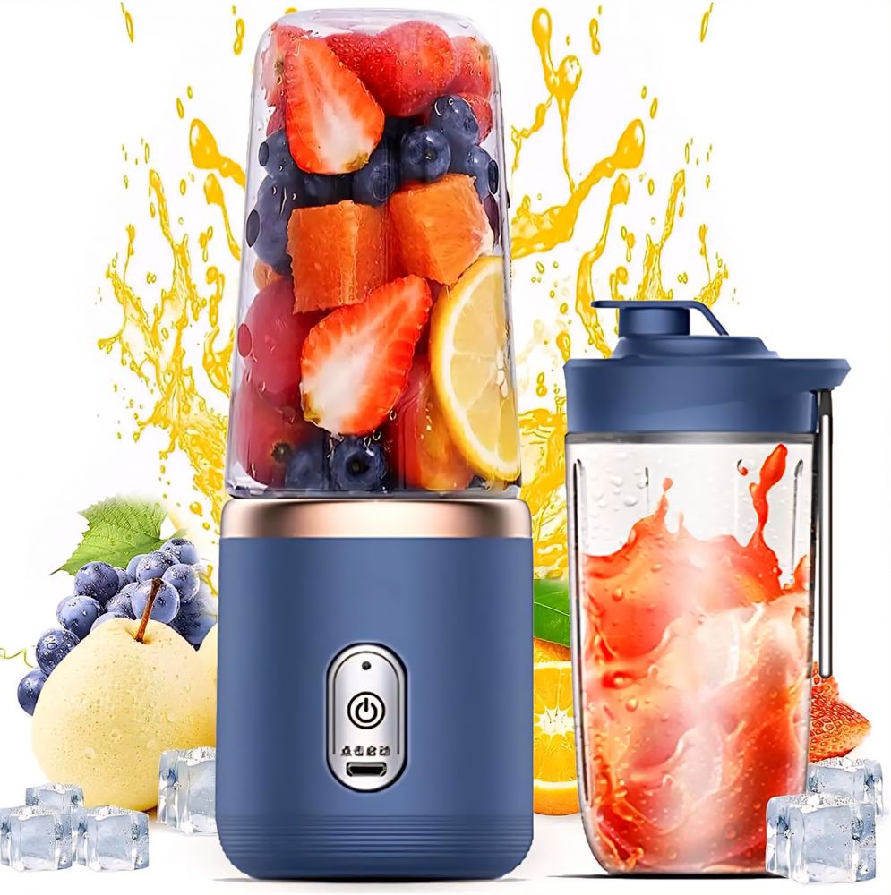 პორტატული ბლენდერი SMALL PORTABLE JUICER MULTI-FUNCTION - gray
