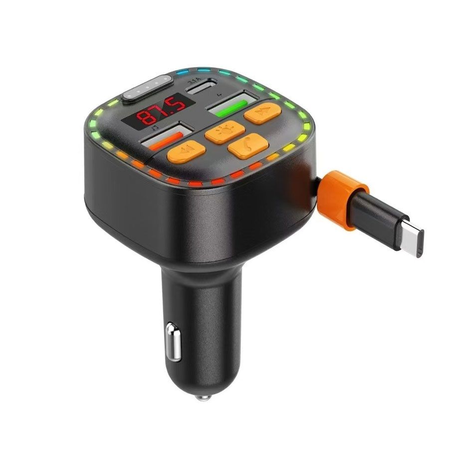 ბლუთუზ მოდულატორი T02 Car MP3 Player - gray