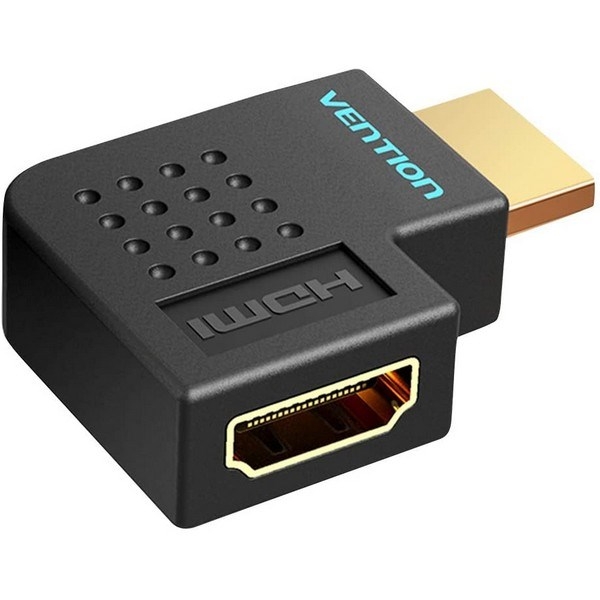 ადაპტერი Vention AIBB0 HDMI Male to Female Adapter 90 Degree