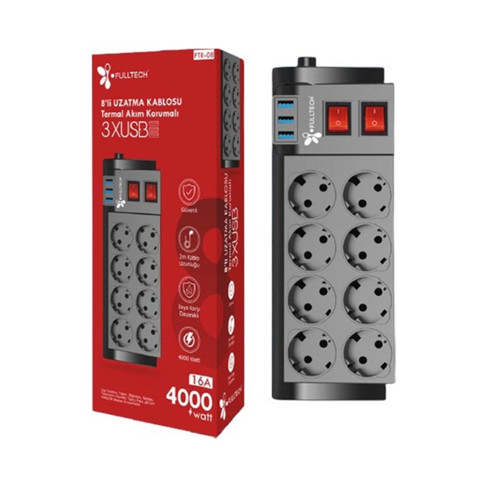 ელექტრო დამაგრძელებელი FULLTECH FTR-08 4000W