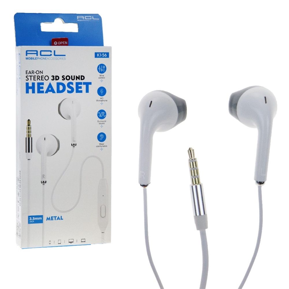 ყურსასმენი ACL K1-56 HEADSET STEREO 3D SOUND - gray