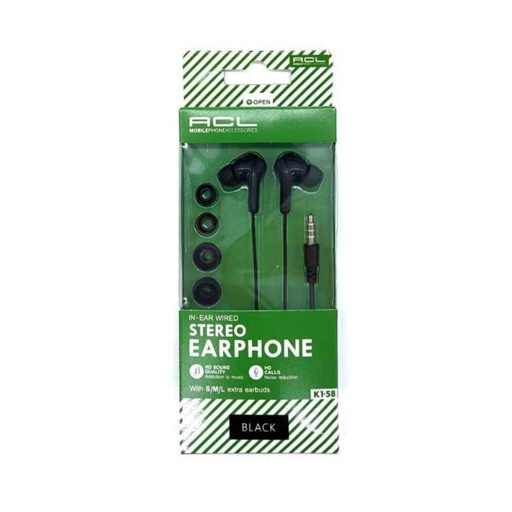 ყურსასმენი ACL STEREO EARPHONE K1-58