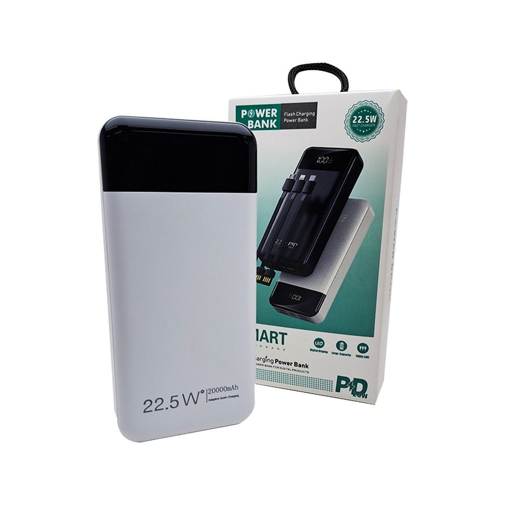 პორტატული სწრაფ დამტენი 20000 MAH 22.5W