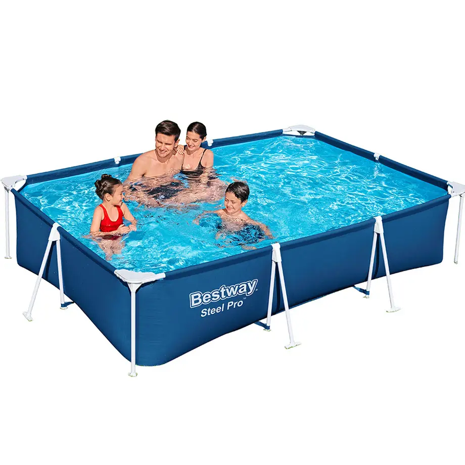 კარკასული აუზი Bestway 3,00მ x 2,01მ x 66სმ - gray