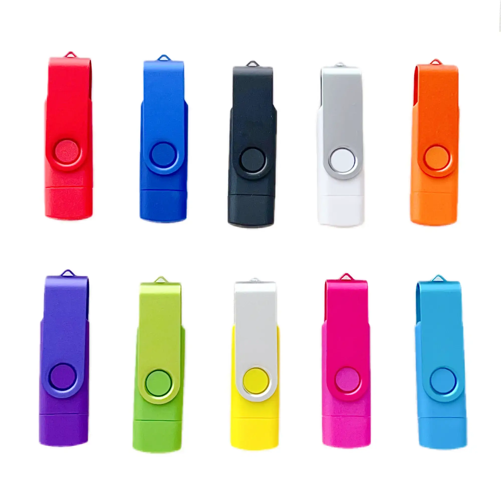 USB ფლეშ მეხსიერება 256GB Type-C OTG - blue