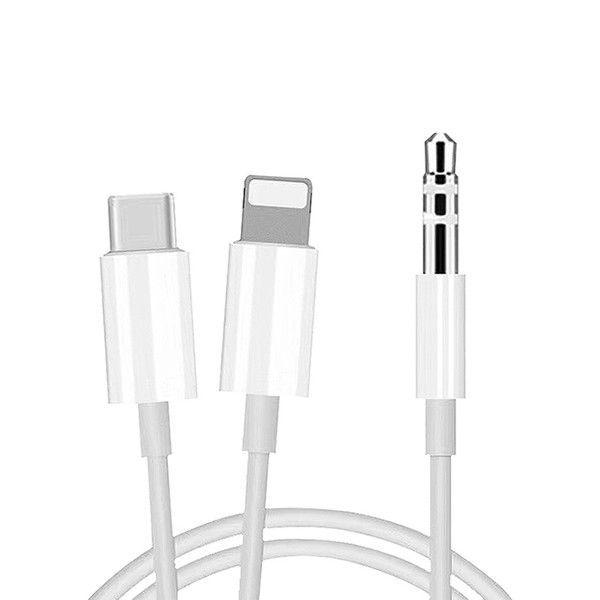 კაბელი Type-c lightning to 3.5mm